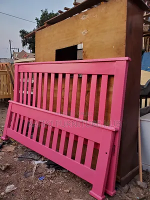 5by6 Barcode Bed in Pink Color