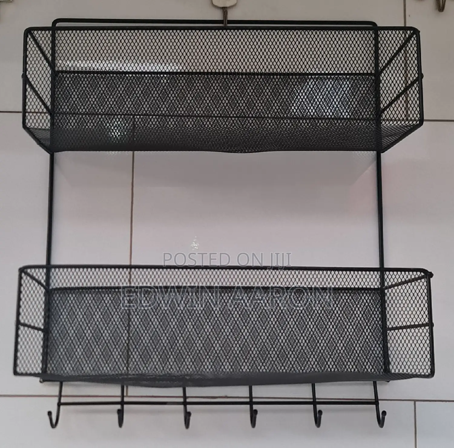 Double Iron Mesh Organizer