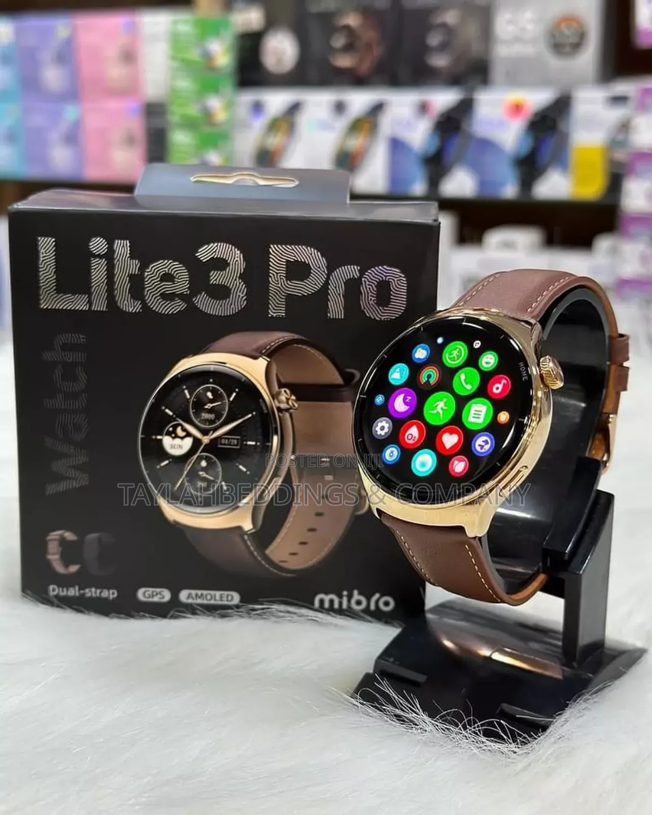 Mibro Lite3 Pro Smartwatch GPS Bluetooth Call (Gold)