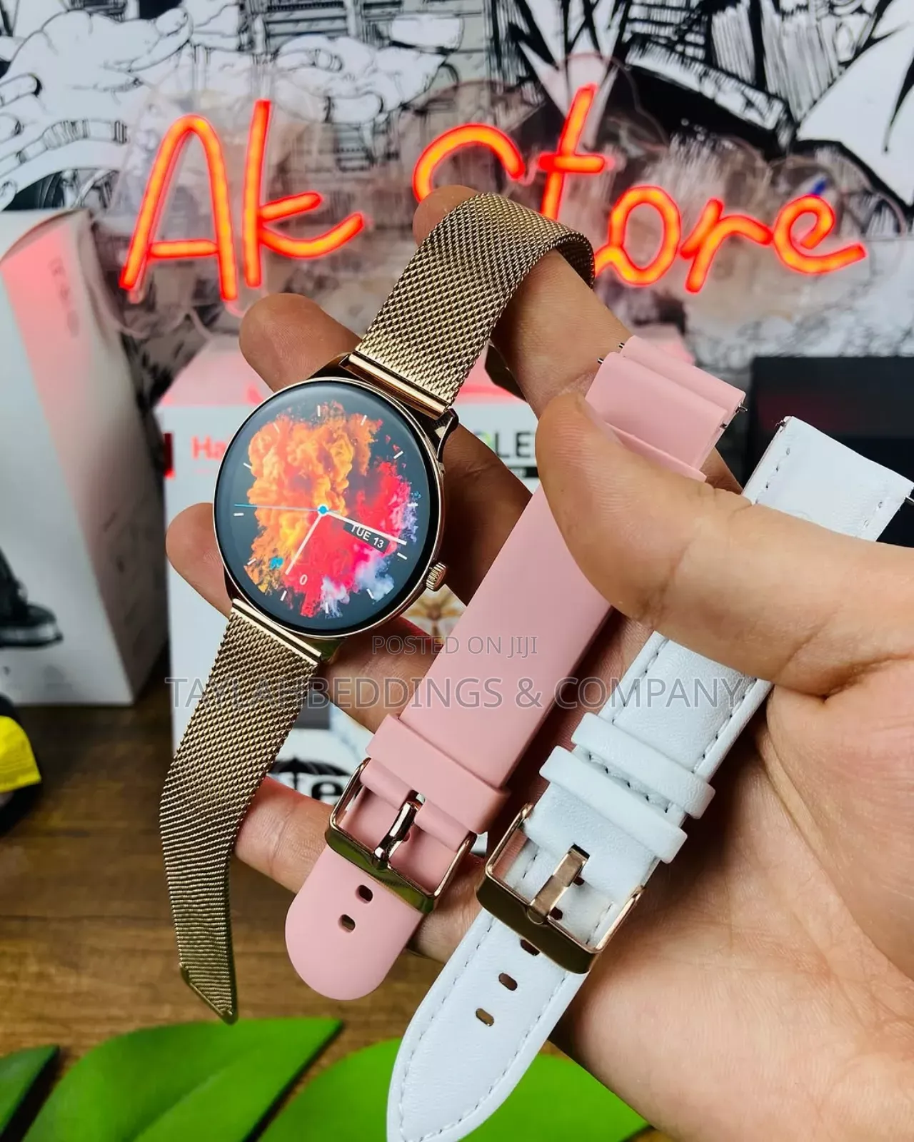Haino Teko-5 Waterproof Super Slim Smartwatch AMOLED Display