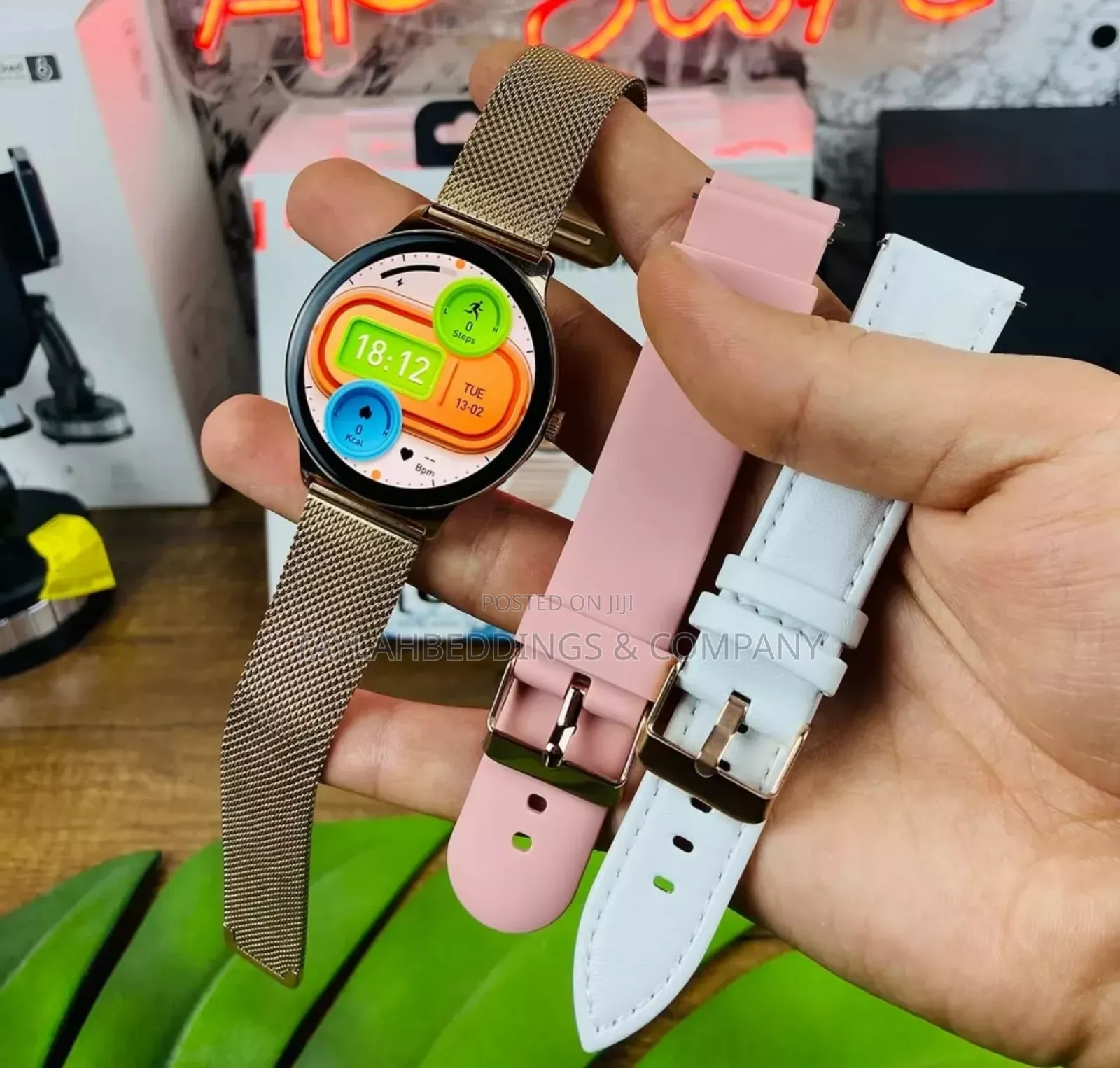 Haino Teko-5 Waterproof Super Slim Smartwatch AMOLED Display