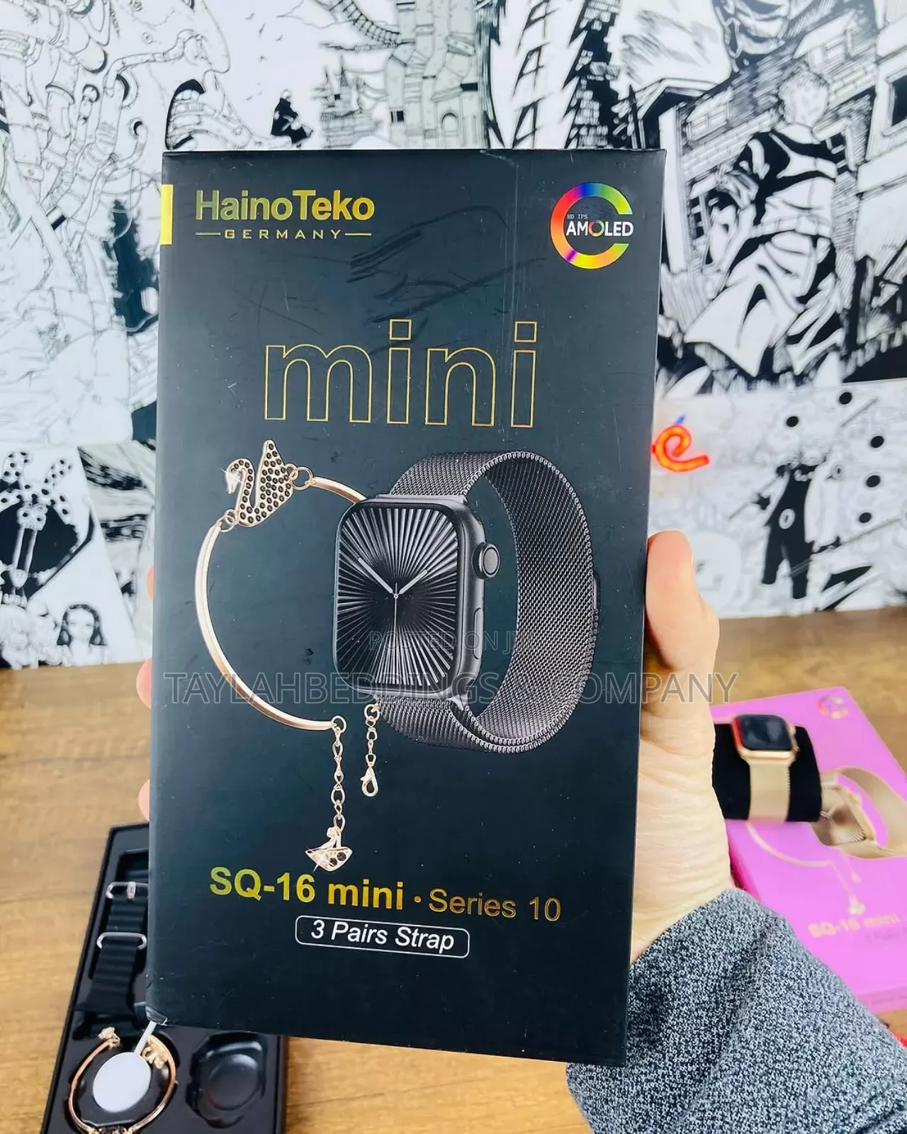 Haino Teko SQ-16 Series 10 Smart Watch AI Voice Assistance