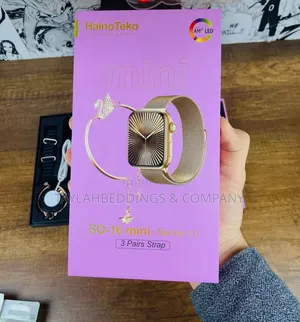 Haino Teko SQ-16 Smart Watch AMOLED AI Voice Assistance Pink
