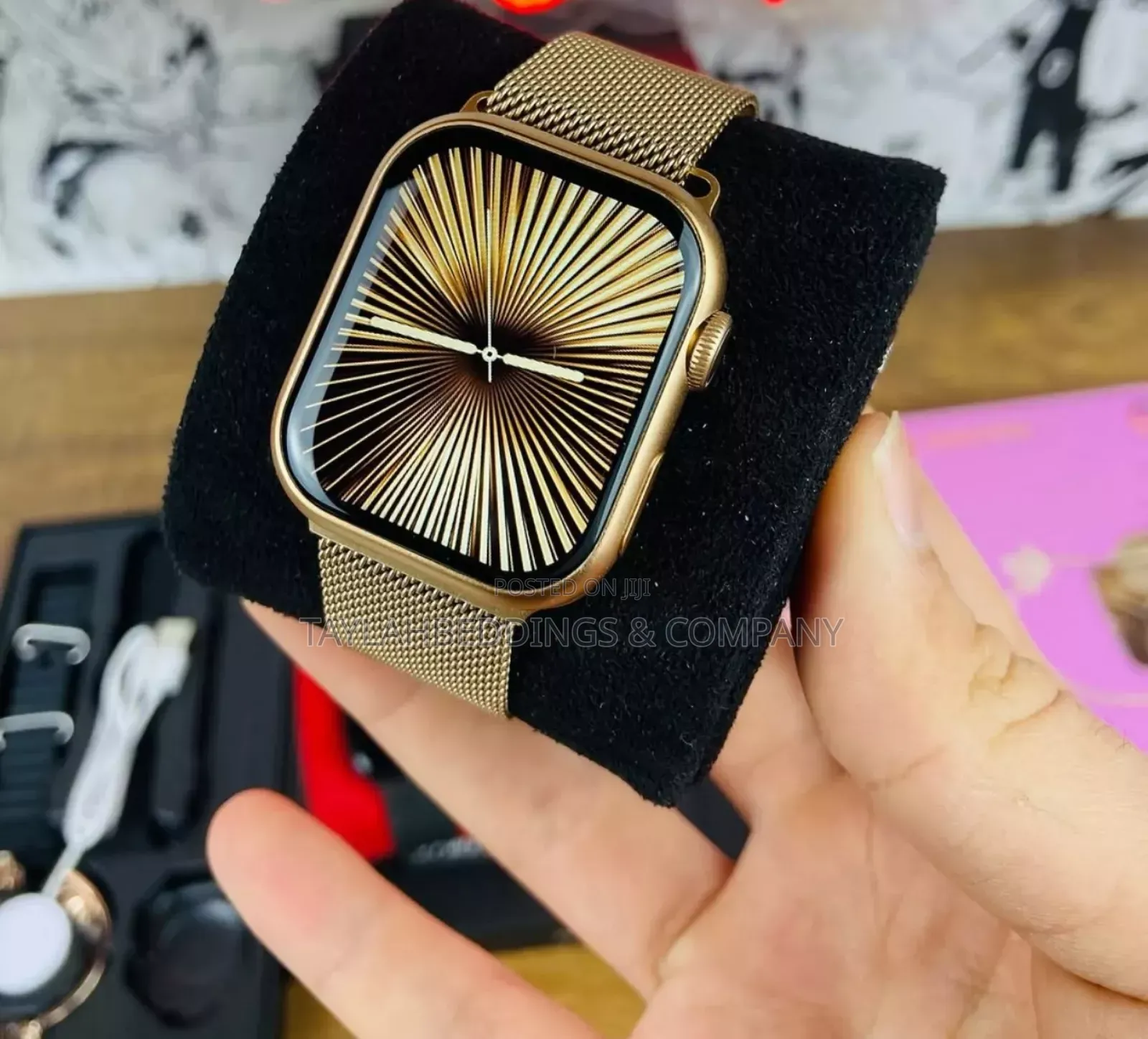 Haino Teko SQ-16 Smart Watch AMOLED AI Voice Assistance Pink