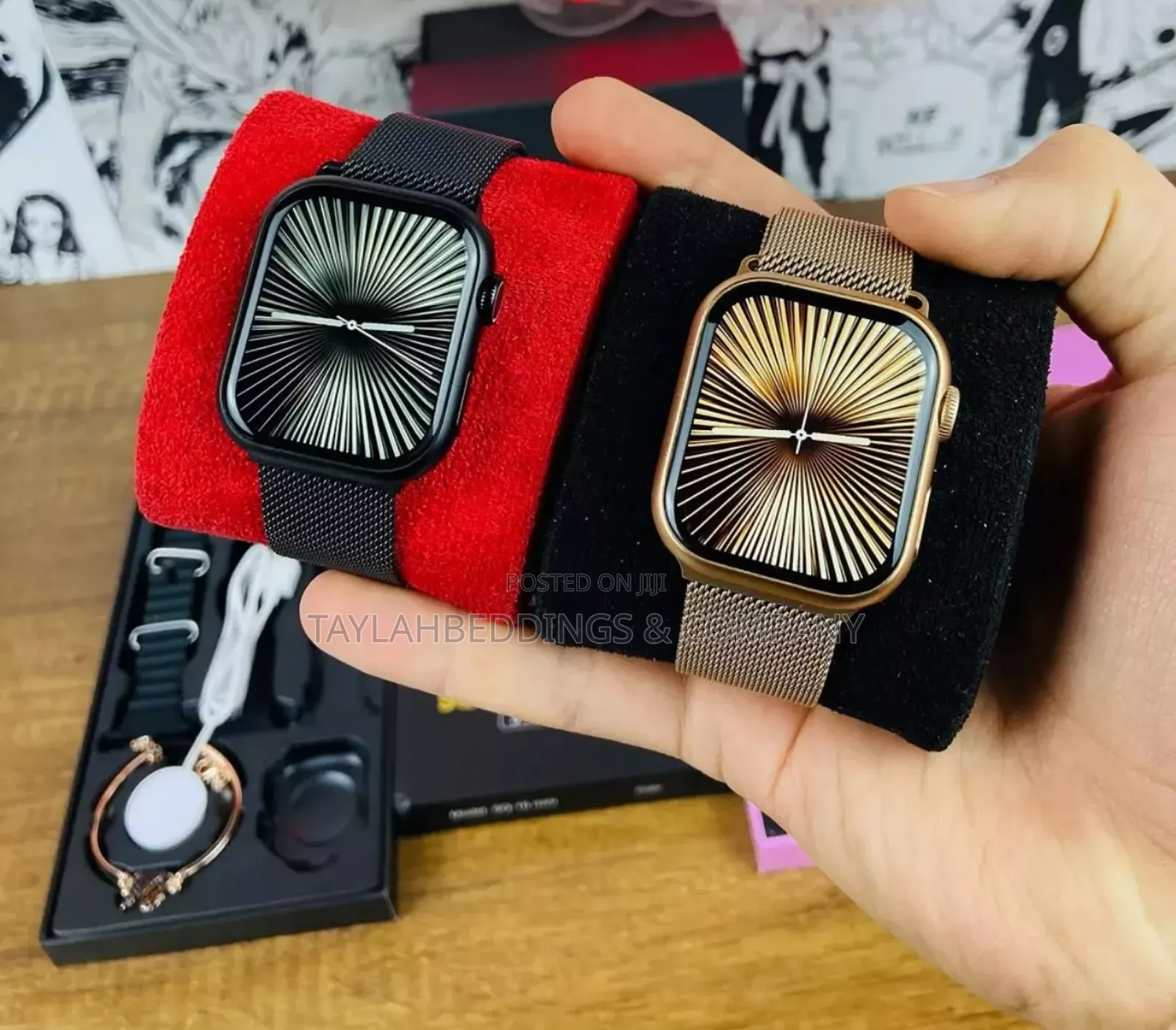 Haino Teko SQ-16 Smart Watch AMOLED AI Voice Assistance Pink