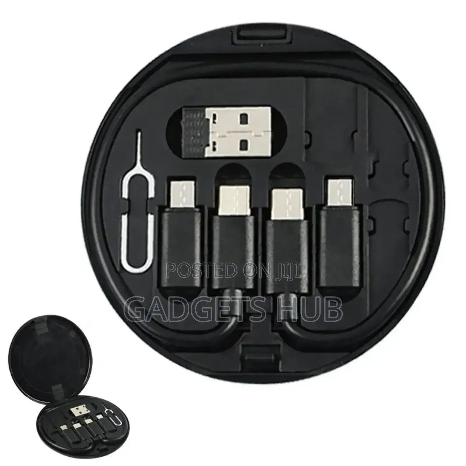 Portable USB-C Charger Cable Set Converter Adapters Otg