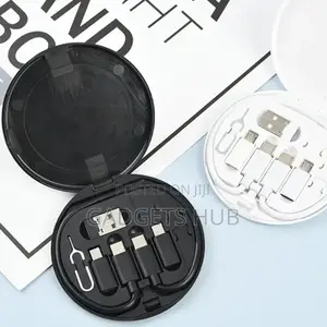 Portable USB-C Charger Cable Set Converter Adapters Otg