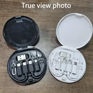 Portable USB-C Charger Cable Set Converter Adapters Otg