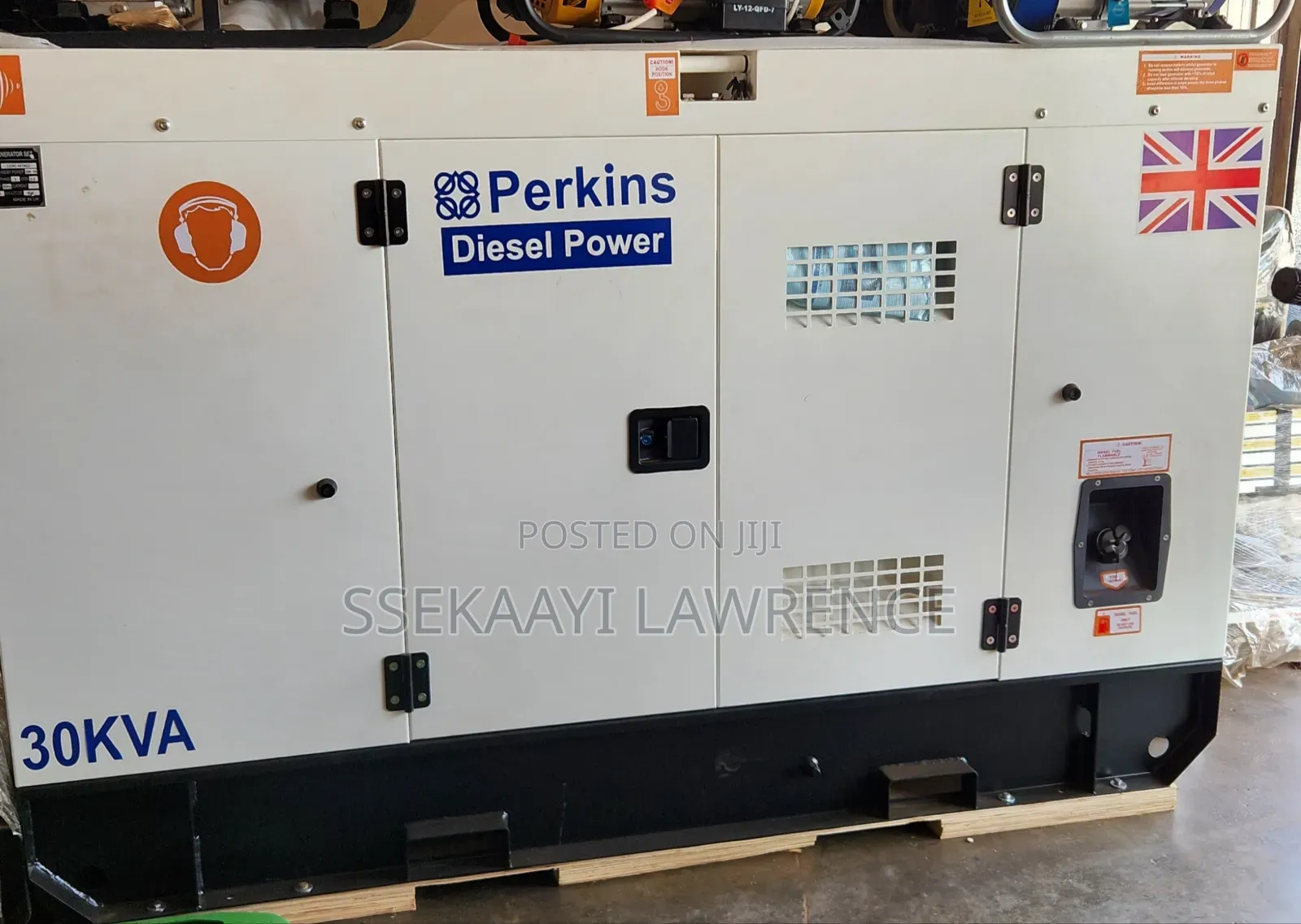 Silent Diesel Generator Perkins 30KVA