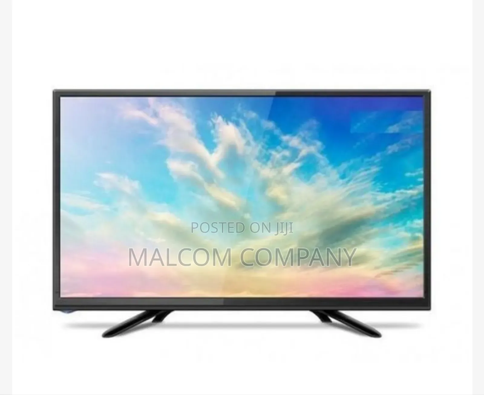 19 Inches Flat TV With Inbuilt Free Ti Air Decoder.