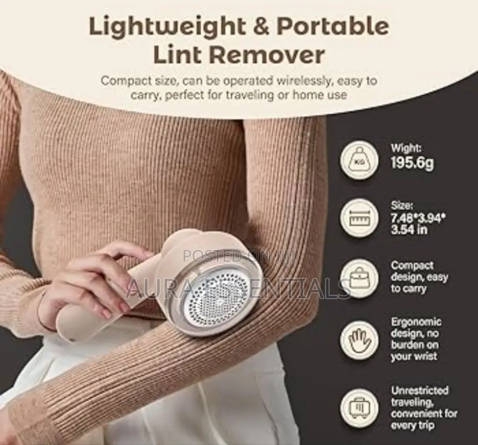 Sokany High Quality Digital Clothes Lint Remover