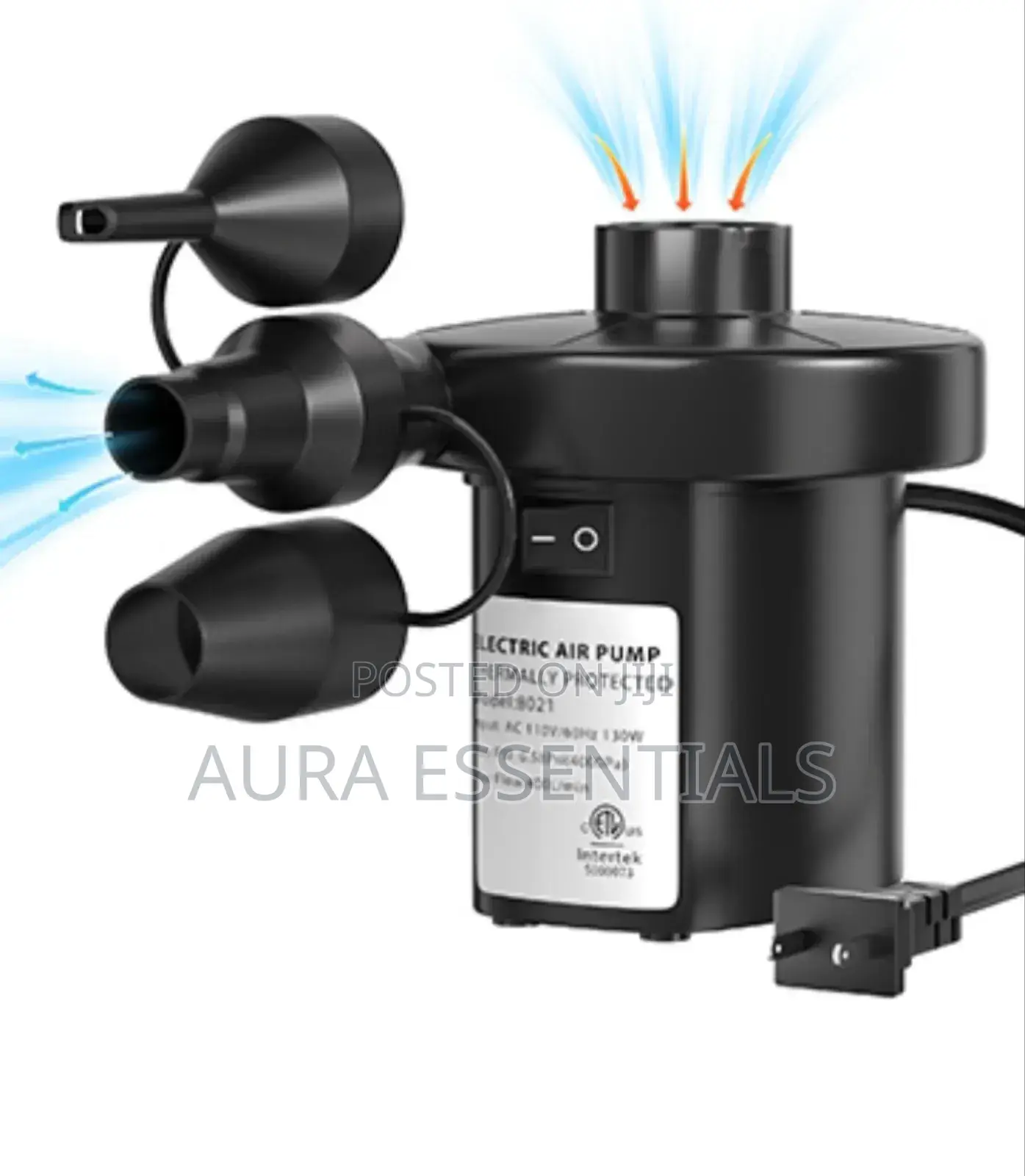 Versatile Electric Air Pump for Inflatables