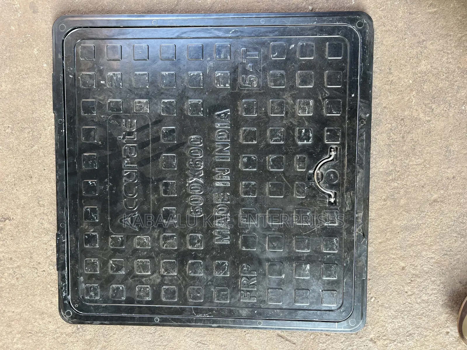 FRP 60*60 Fiber Manhole Cover Black 5 Tones