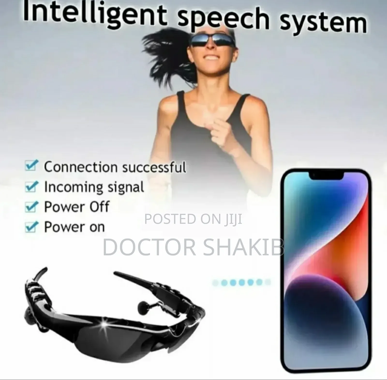 New Smart Bluetooth Audio Glasses