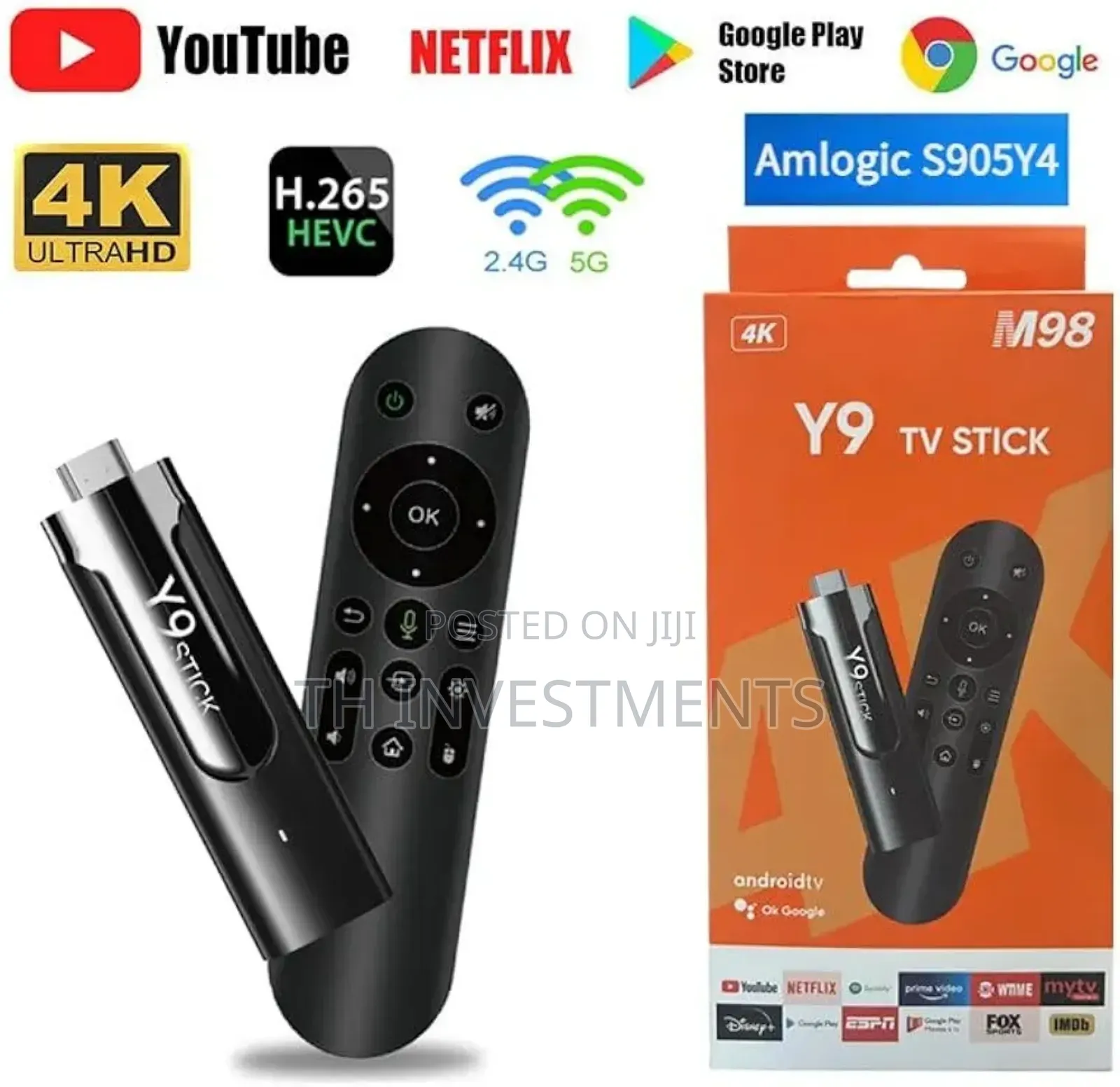 1080p Projector for Home Android TV Stick