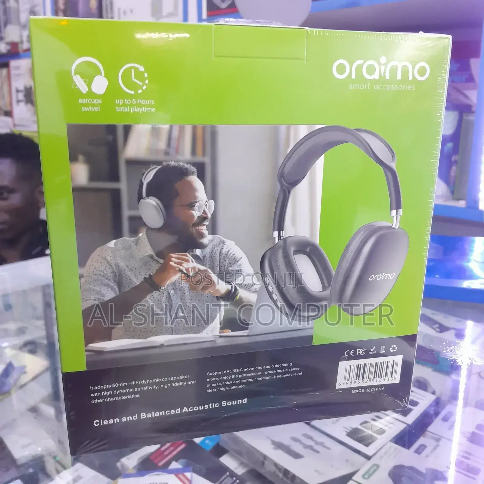 Headphones/Oraimo Pure Bass Headset