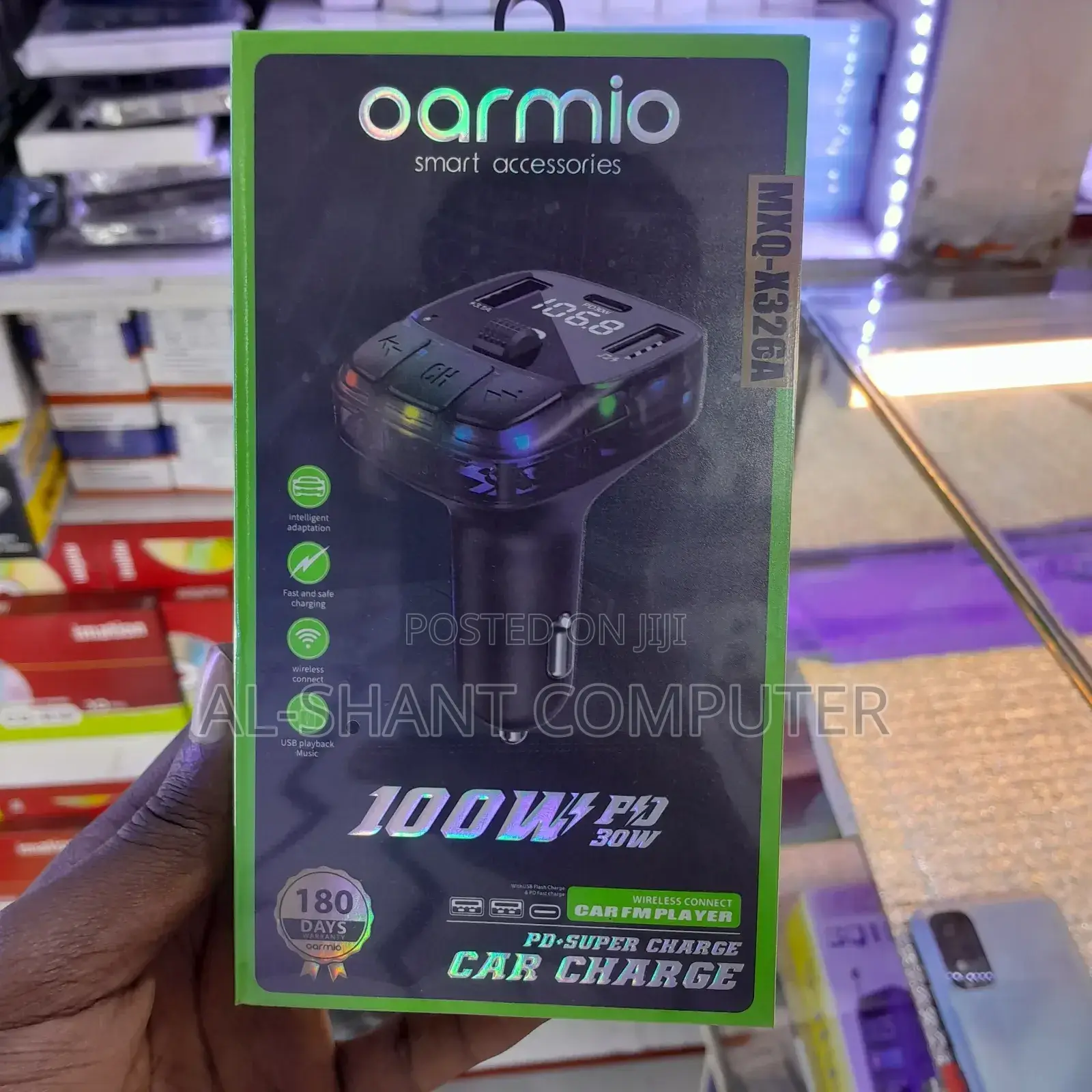 Car Chargers and Mp3 Connectors/Oraimo Super Car Charger