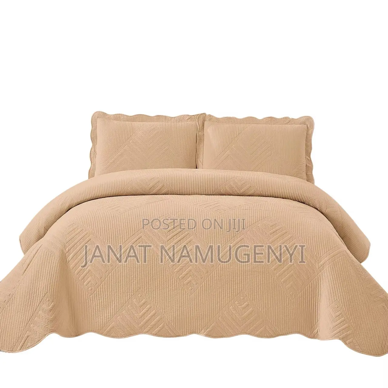 Plain Colored 3 Piece Bedspreads