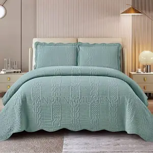 Plain Colored 3 Piece Bedspreads