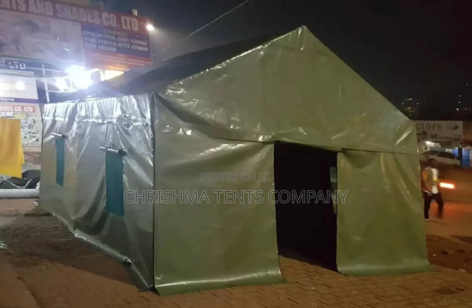 Army Green Ordinary Tent Full Covered
