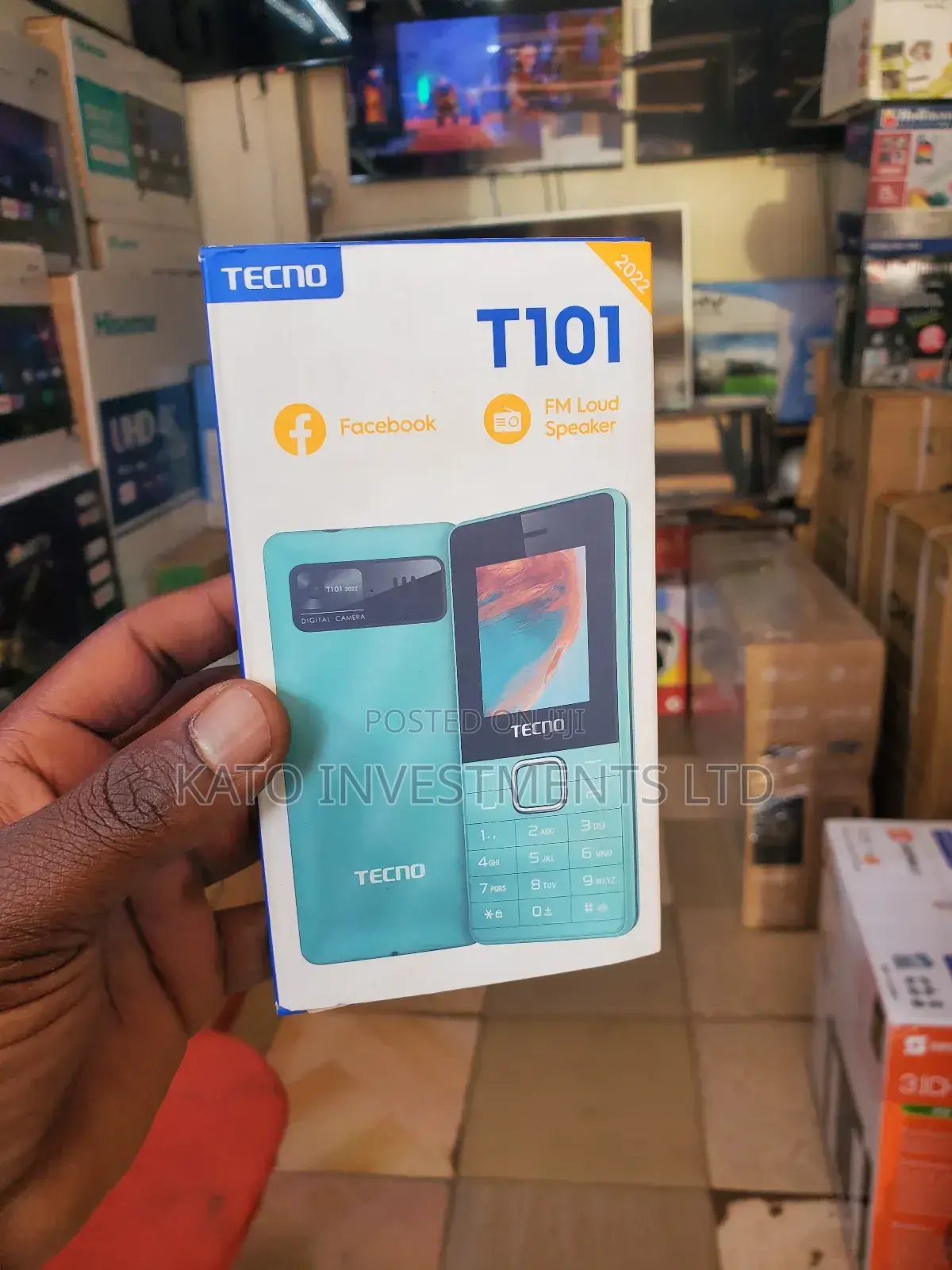 New Tecno T101 Black