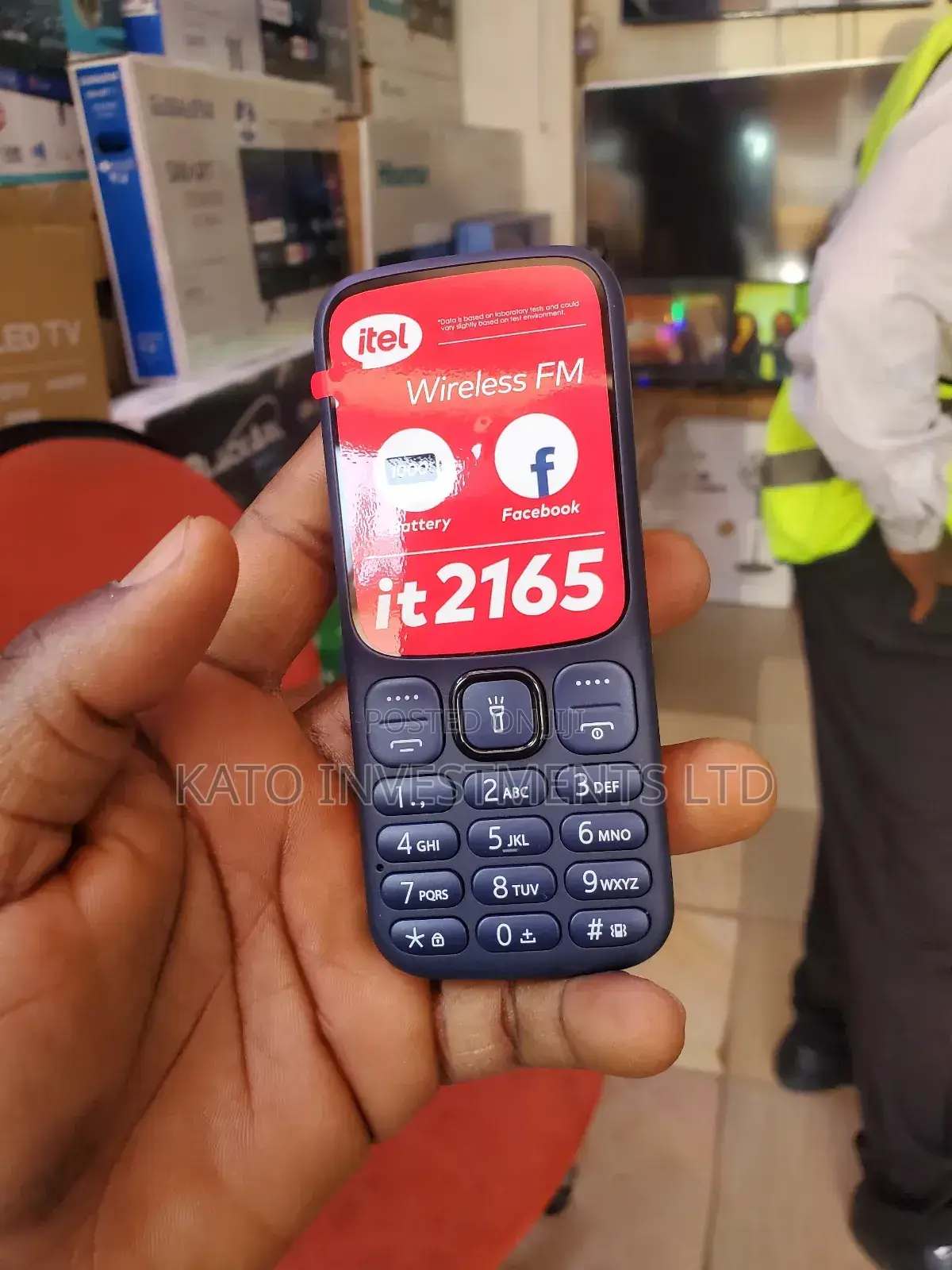New Itel it2165 Black
