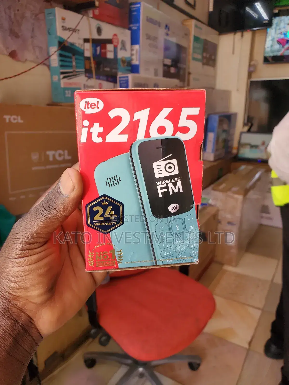 New Itel it2165 Black