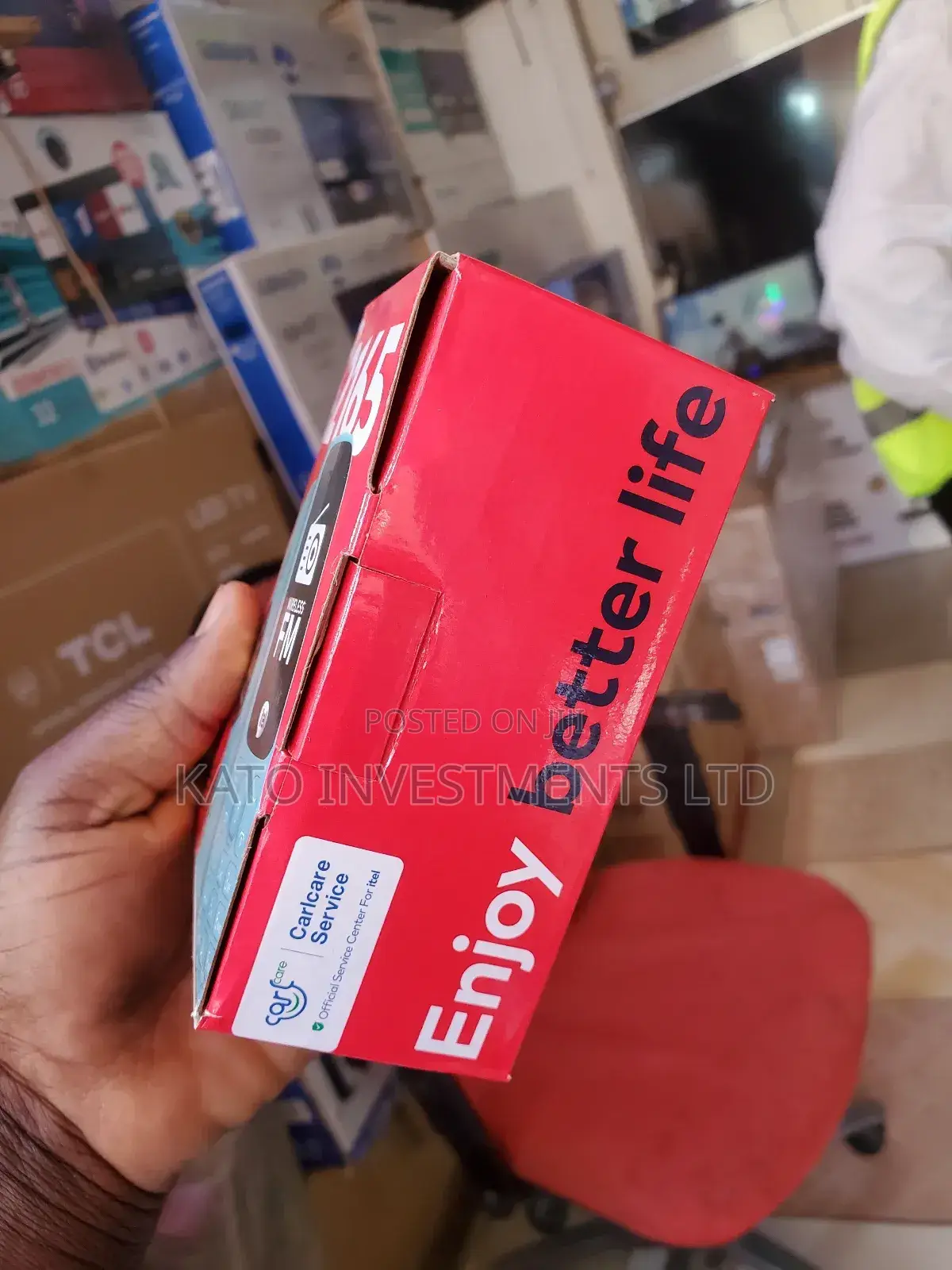 New Itel it2165 Black