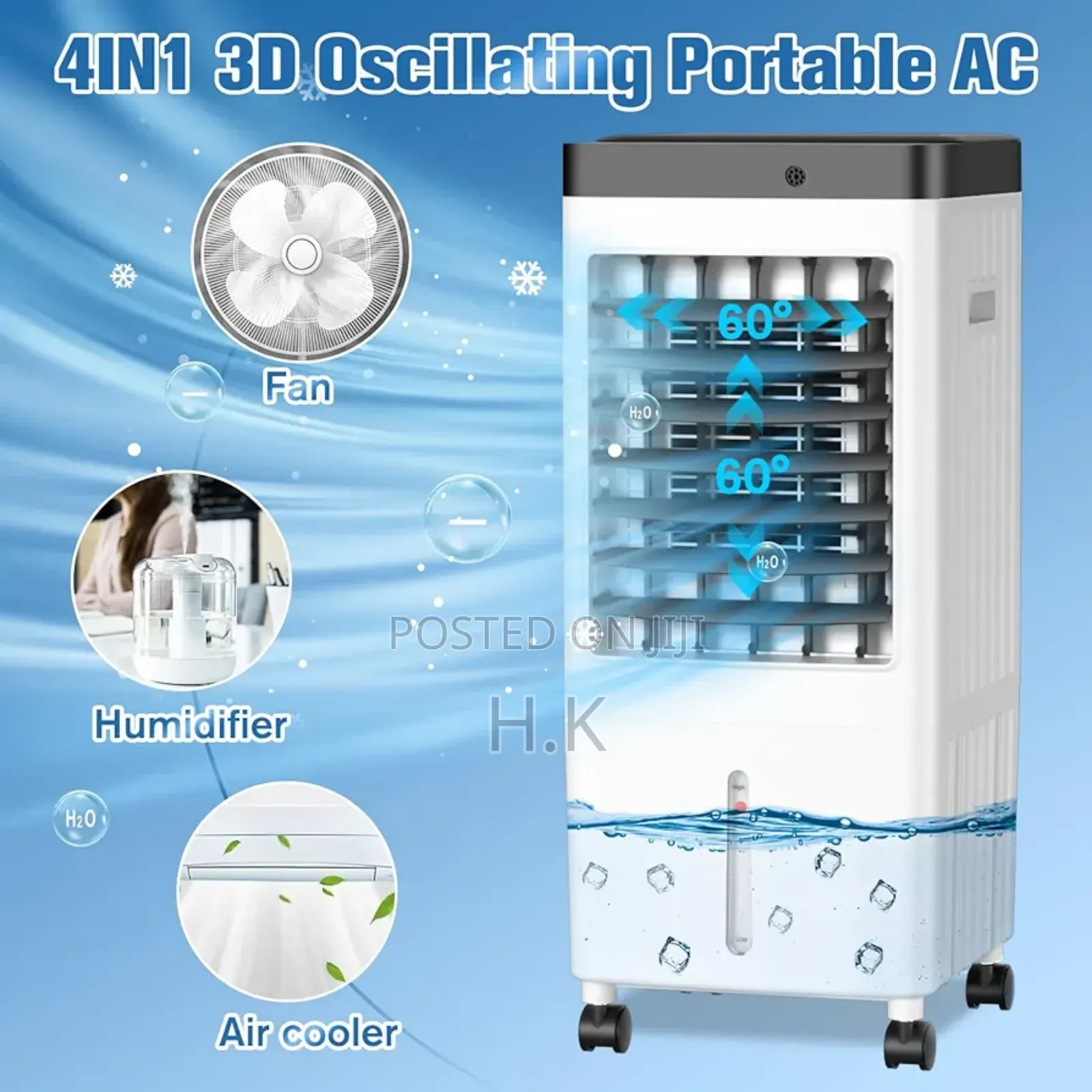 DSP Portable Air Cooler, Model KD3072