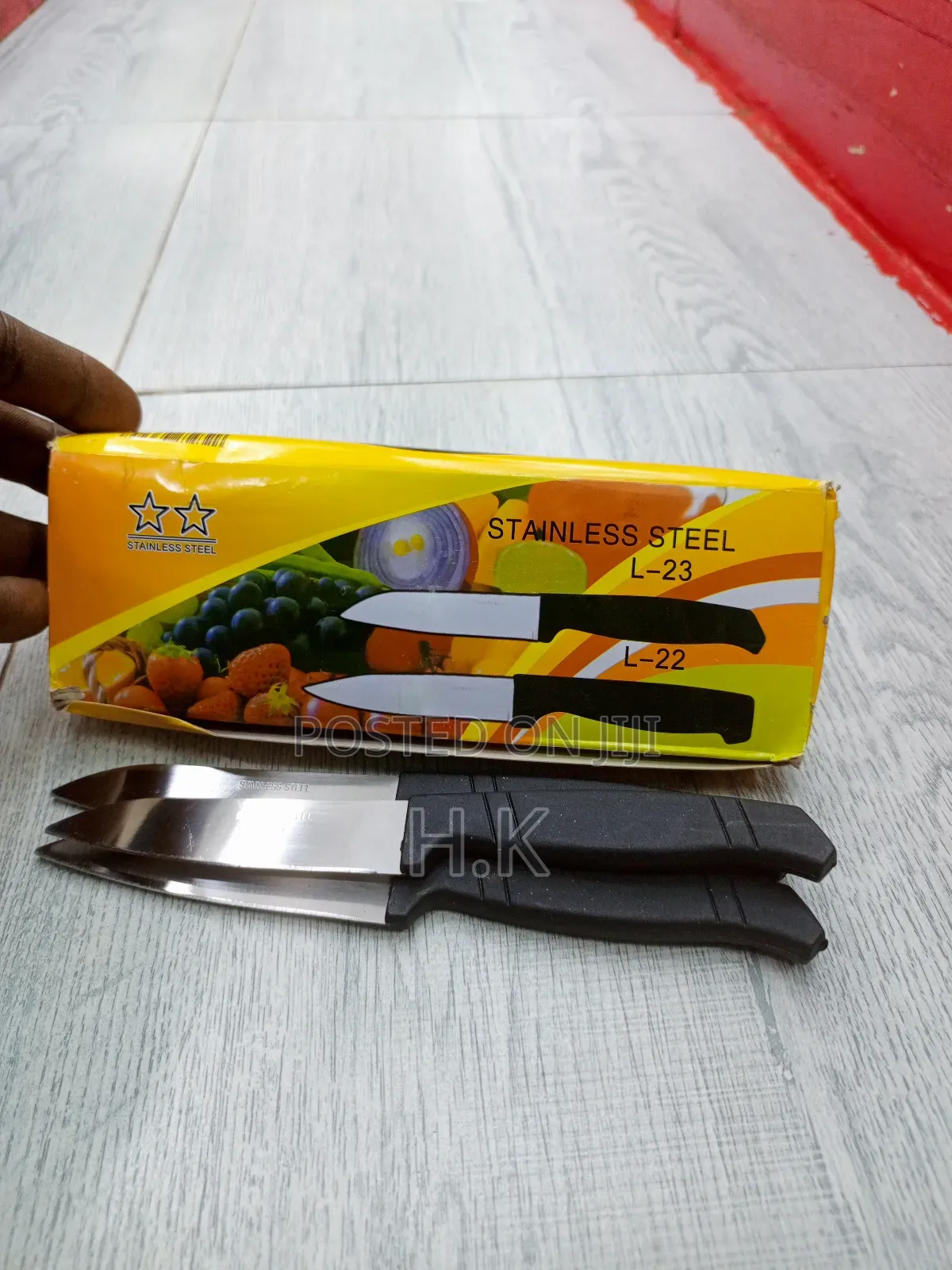 12pcs L21 Stainless Steel Knives Small