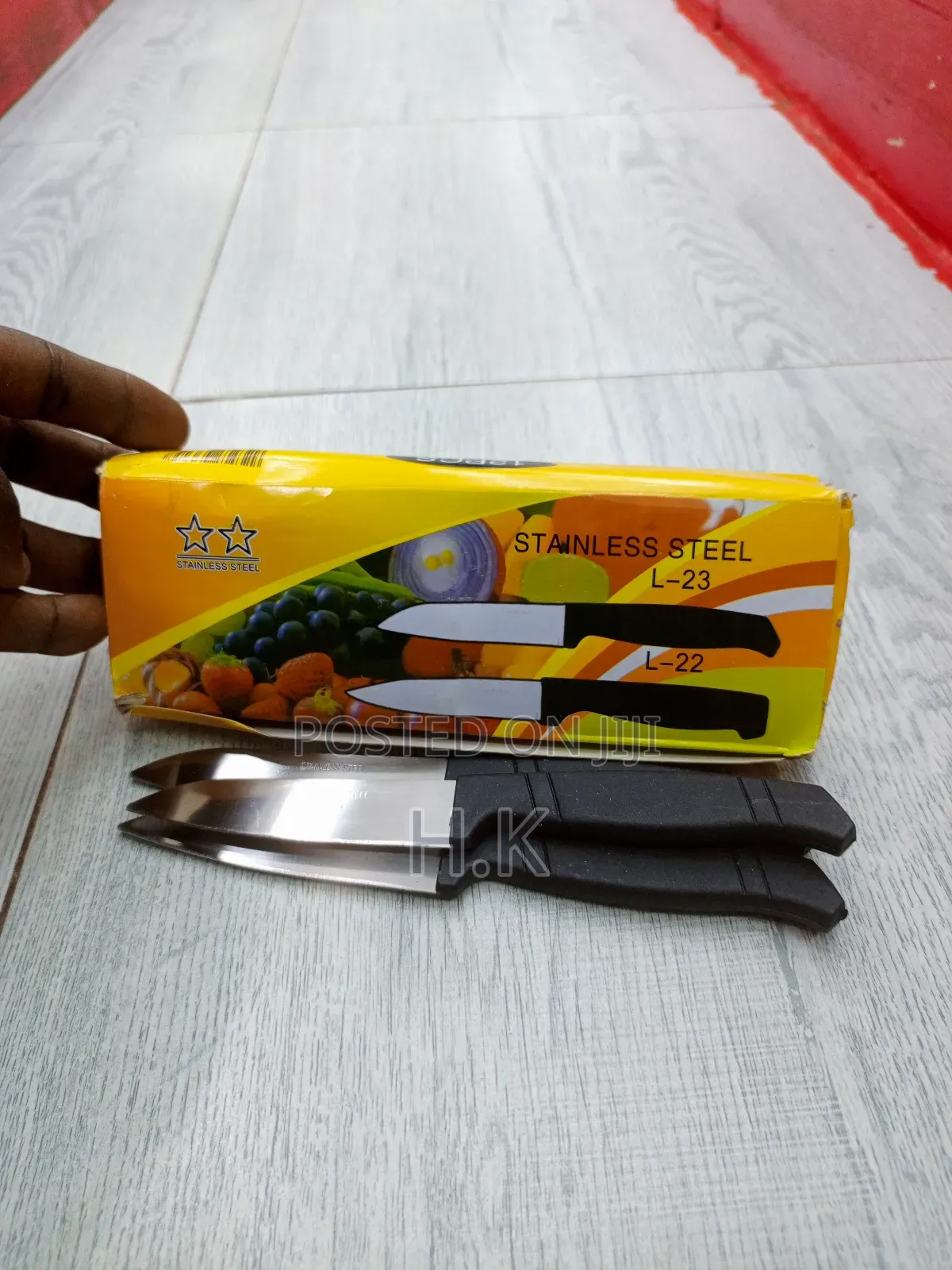 12pcs L21 Stainless Steel Knives Small