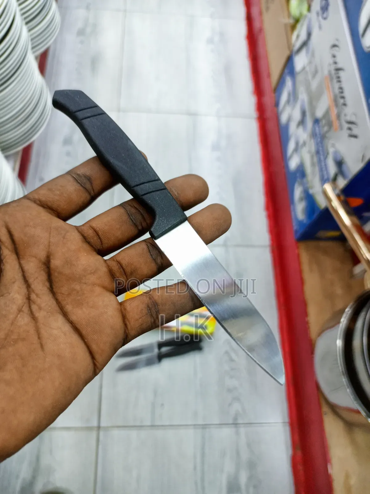 12pcs L21 Stainless Steel Knives Small