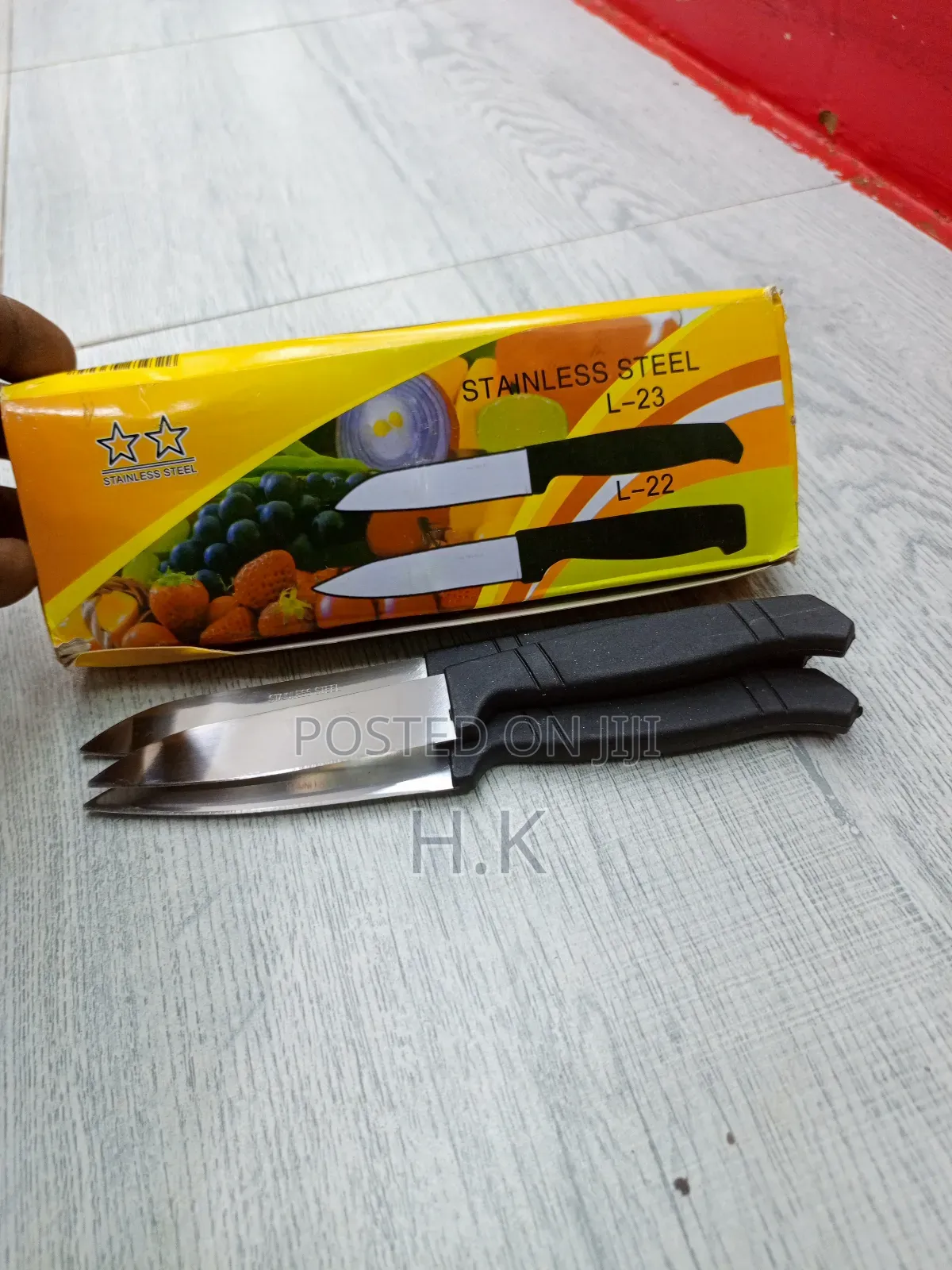 12pcs L21 Stainless Steel Knives Small
