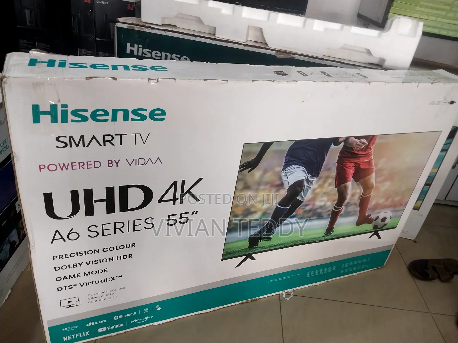Hisense TV Smart 55" With Hdmi