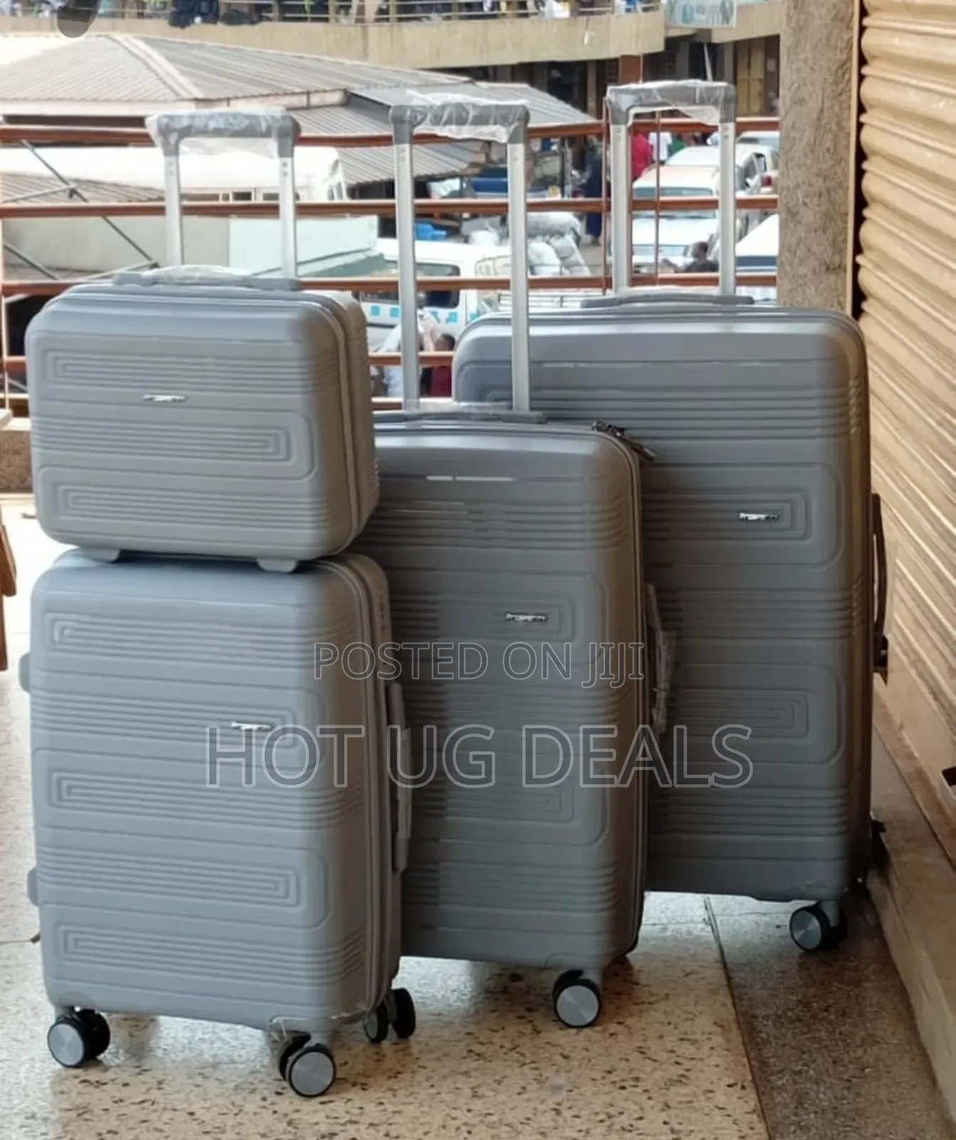 4 in 1 Luggage Travel Suitcase Waterproof - Multicolor