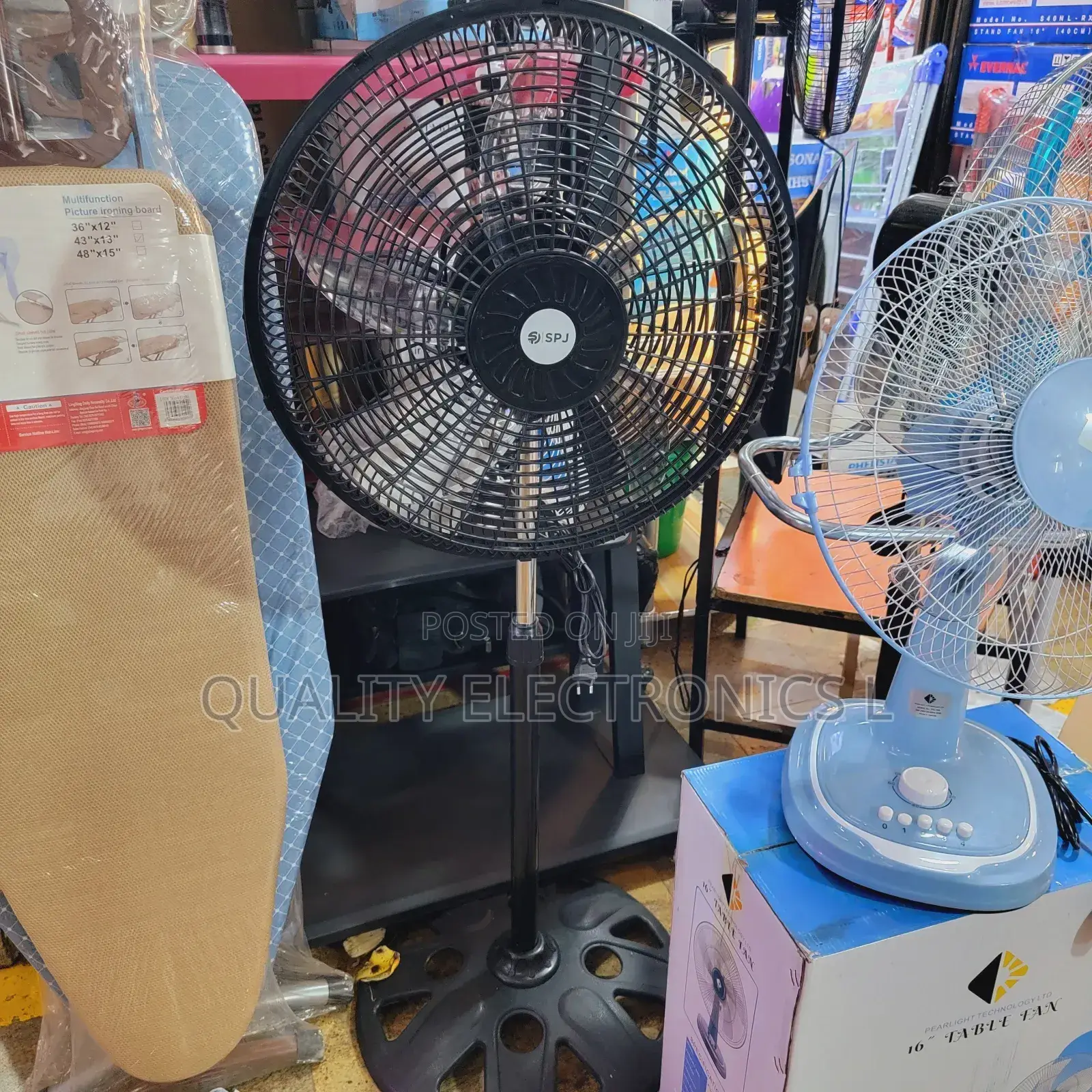 SPJ Stand Fans 3 Speeds