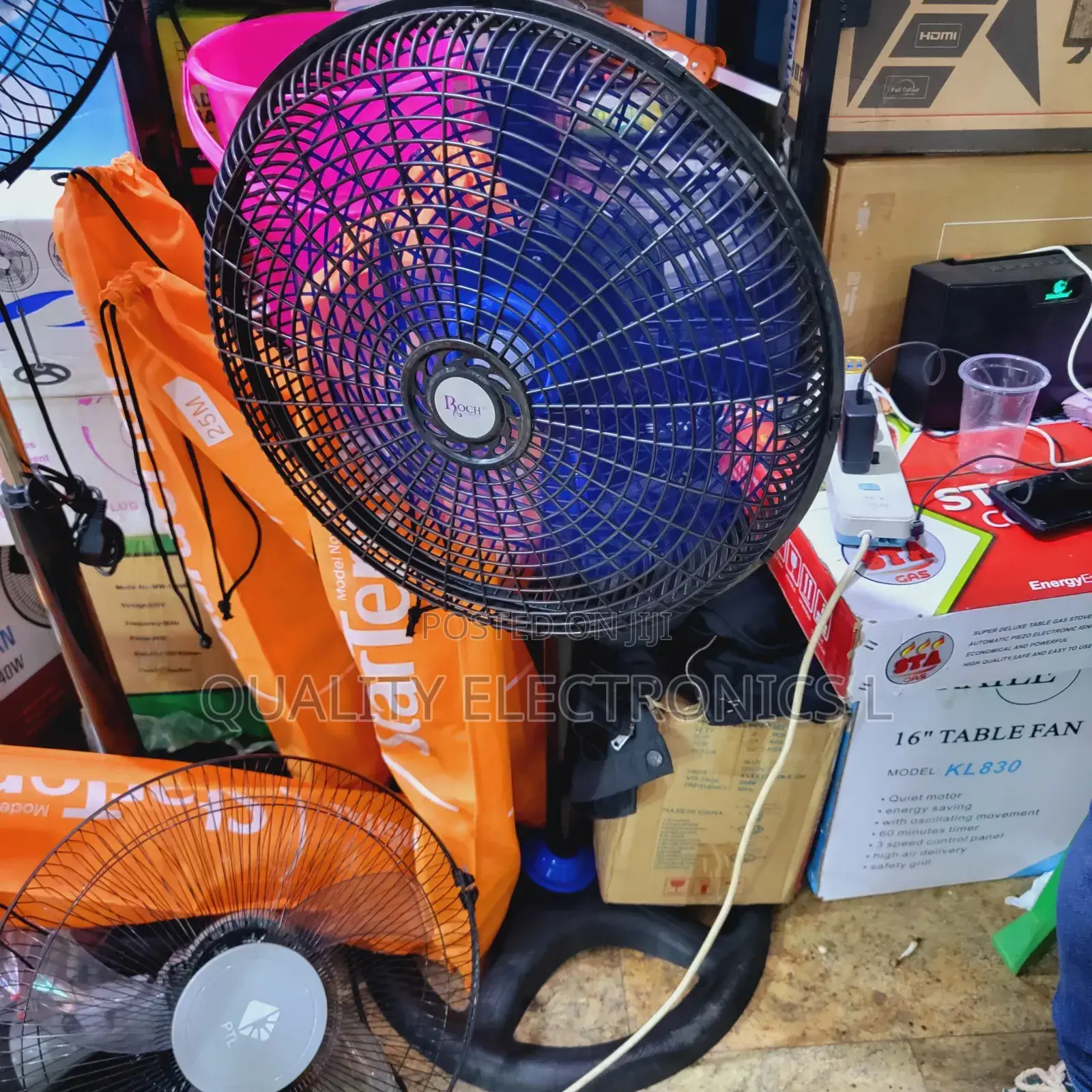 SPJ Stand Fans 3 Speeds