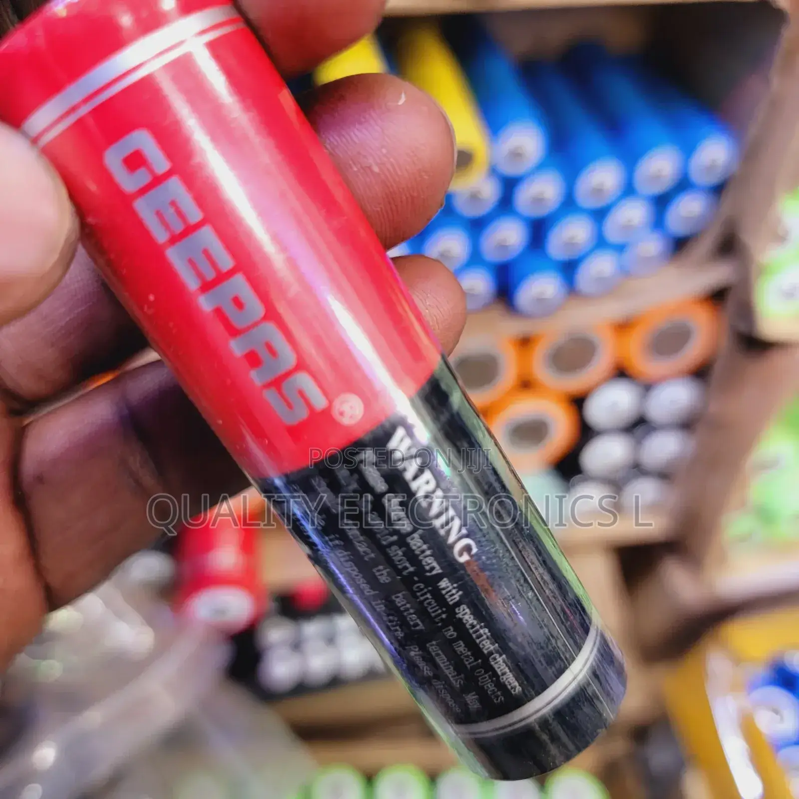 Geepas 3.7v Rechargeable Batteries