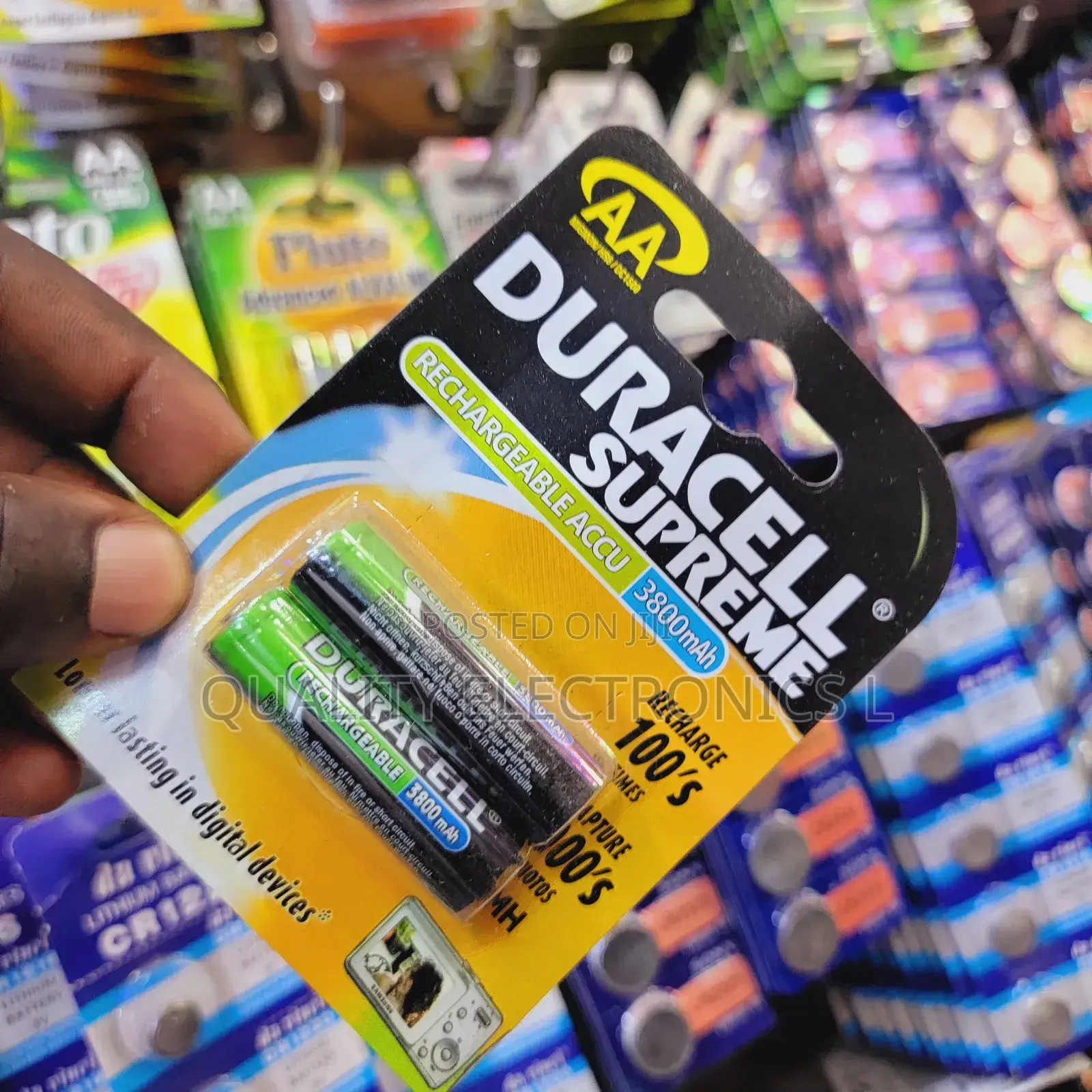 Duracell 3800mah Aa Rechargeable Batteries