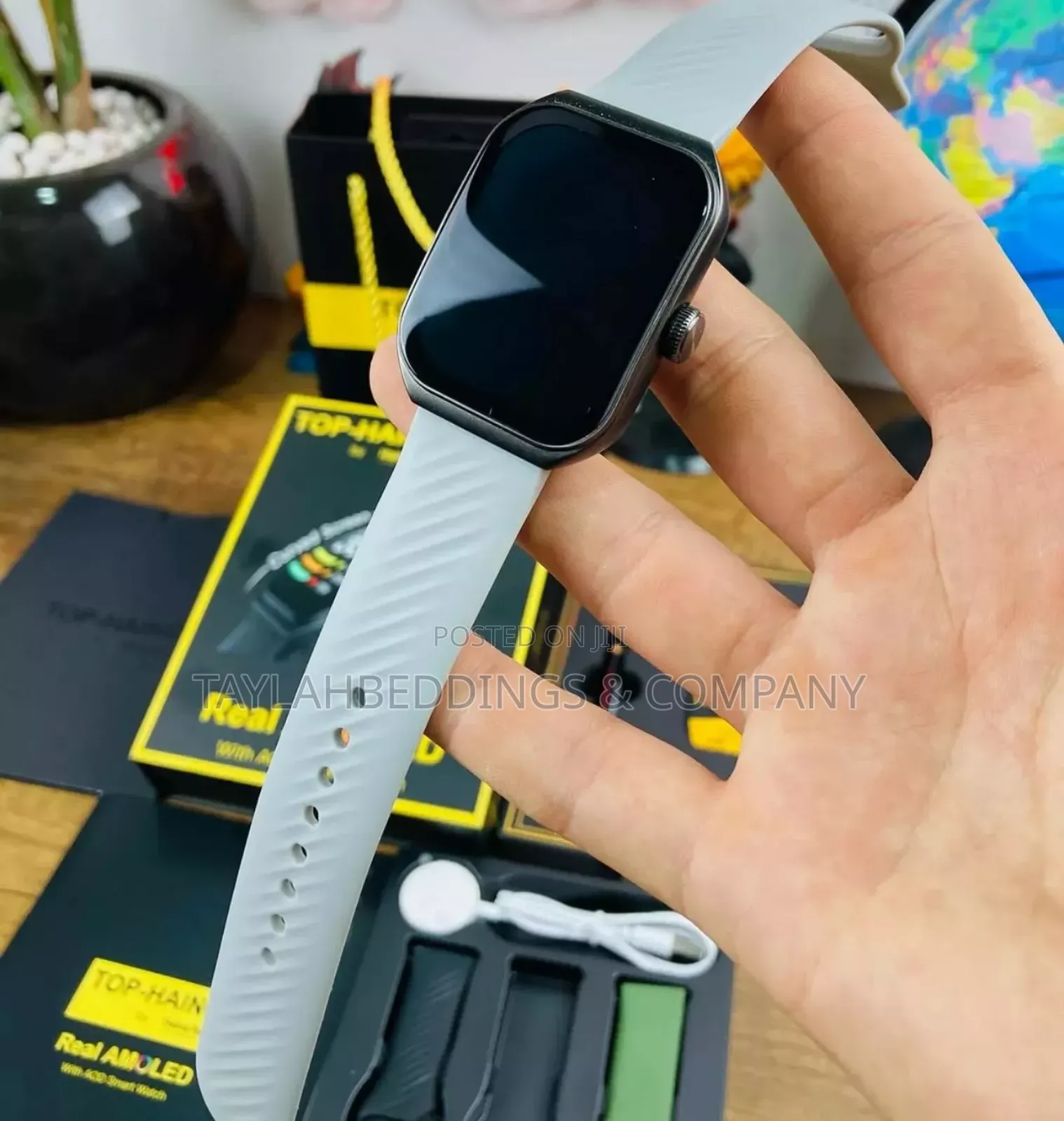 Hainoteko Germany Top-5 Smart Watch With Curved Glass Screen