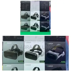 Virtual Reality Headset With Bluetooth Headphone