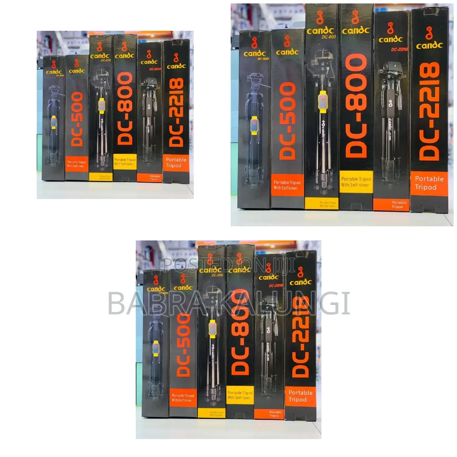 Candc Dc 500 Professional Tripod Stand for Phones and Camera