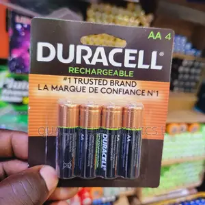 Duracell 2 Pair Pack Rechargeable