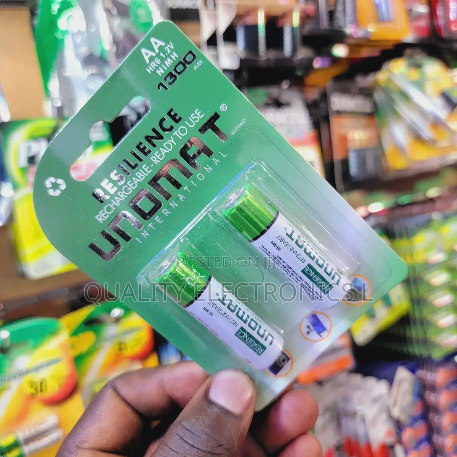 Unomat Aa Rechargeable Batteries From Dubai