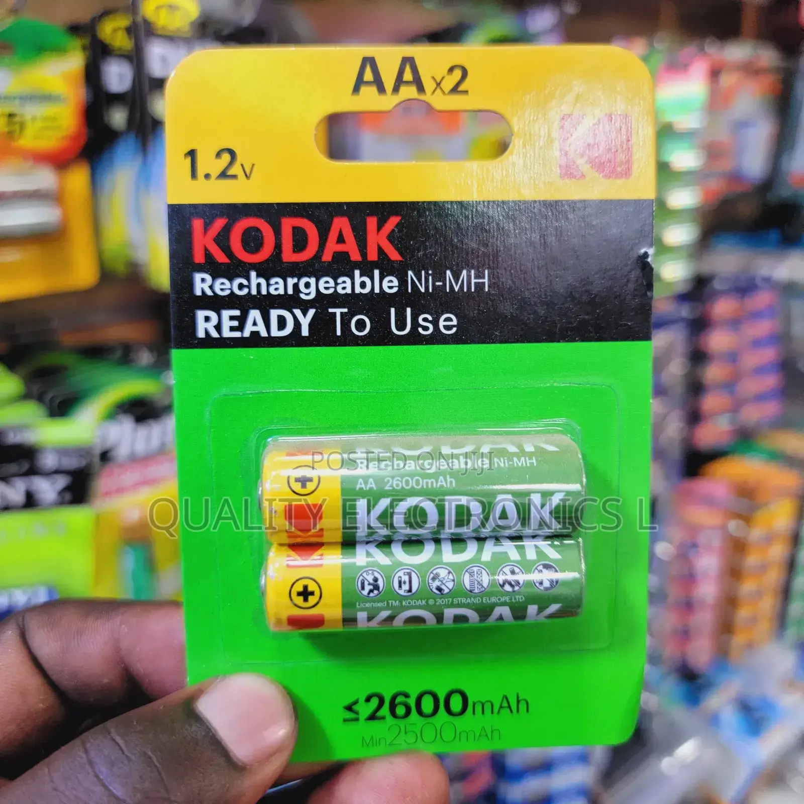 Kodak 1.2v Rechargeable Batteries