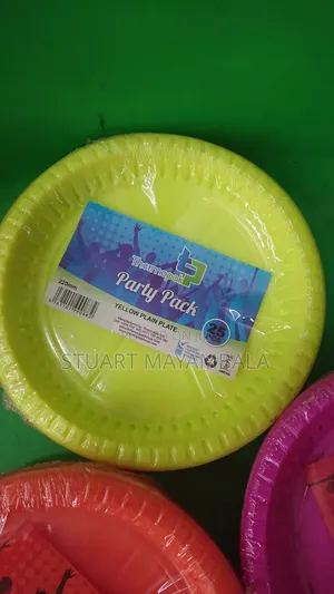 Disposable Coloured Plate