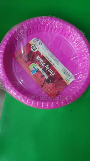 Disposable Coloured Plate