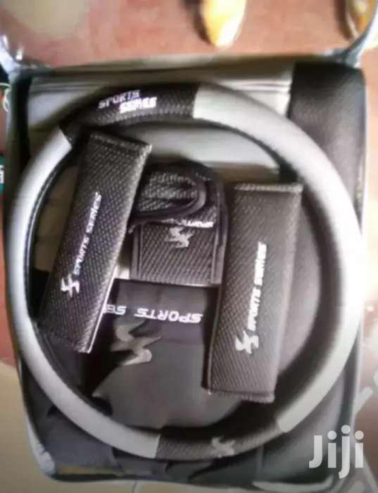 With Stearing And Seatbelt Cover. Car Seat Covers