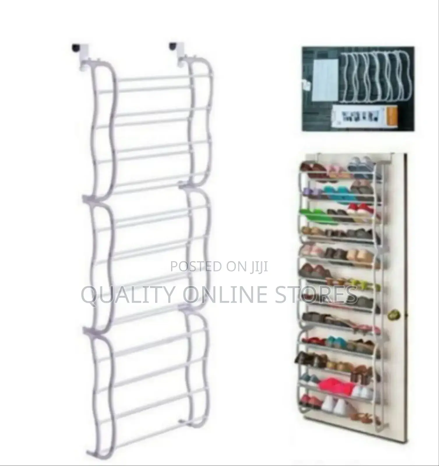 Mounted Double Shoe Rack
