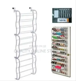 Mounted Double Shoe Rack